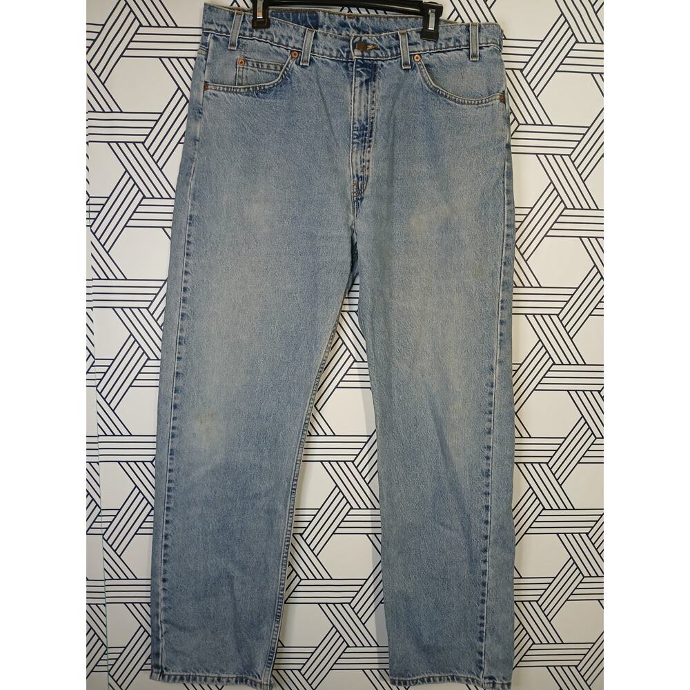 Vintage Levi’s 505 Jeans 38x32 • Classic Straight Leg • Timeless Denim Aesthetic